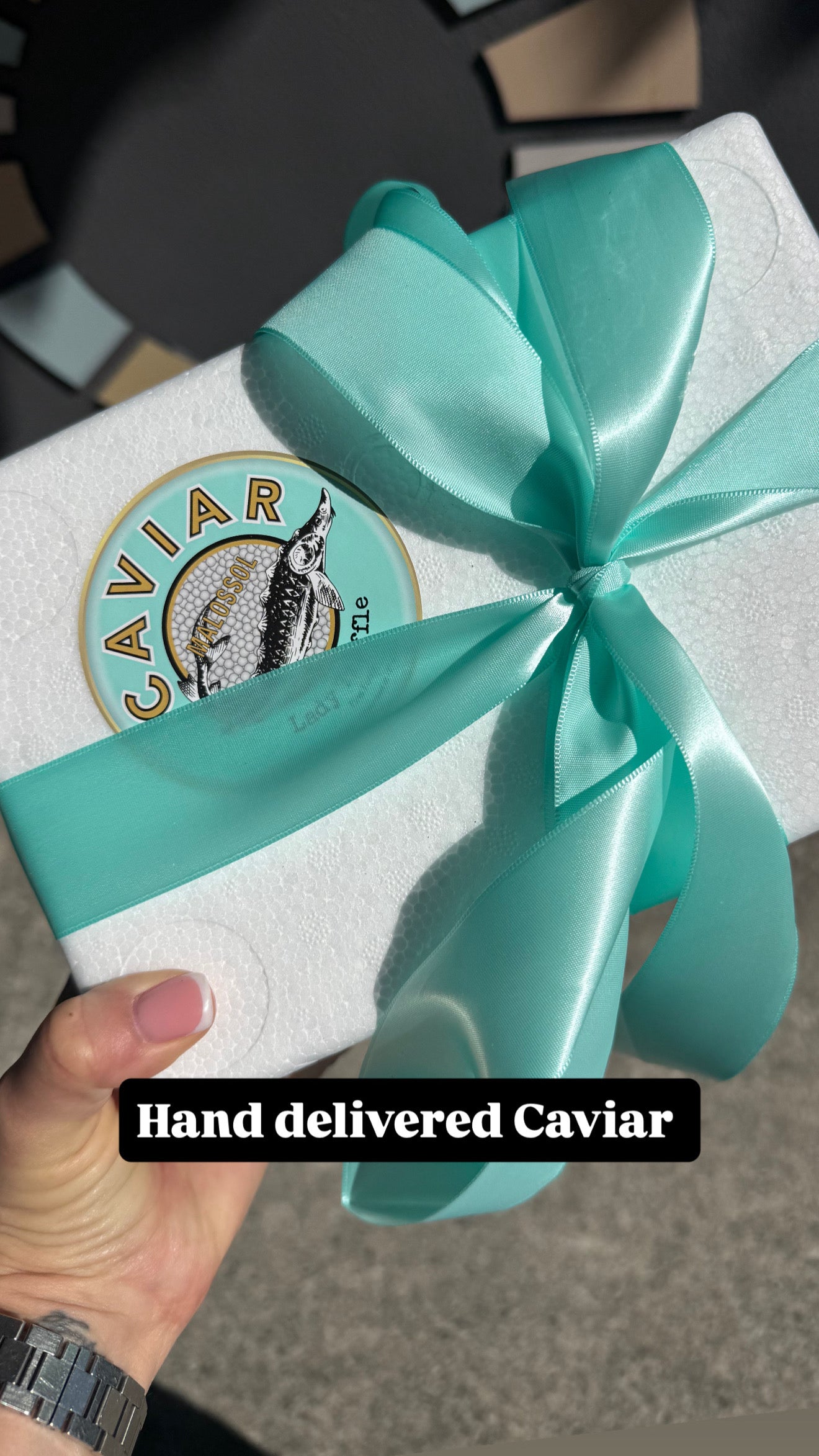 Hand Delivered Caviar